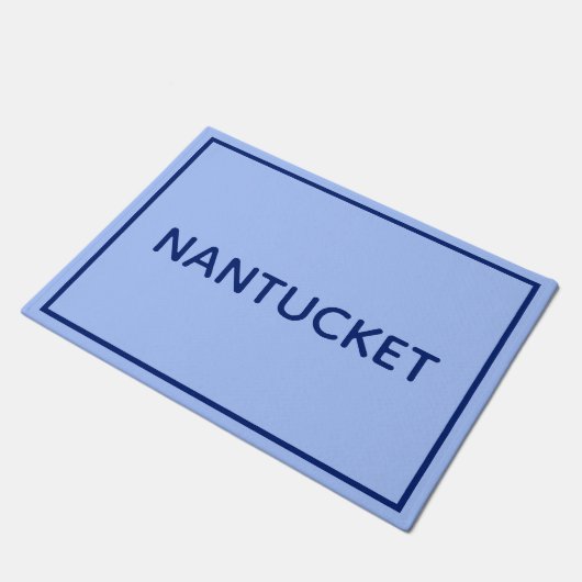 Welkom Nantucket Mat (Schuin)