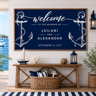 Welkom Nautilus Huwelijk Anker Marine Poster