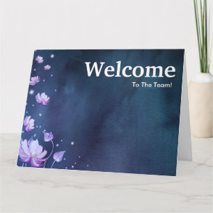 Welkom nieuwe medewerker kaart