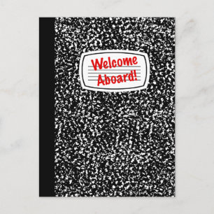 Welkom, Notitieboek Comp. Briefkaart