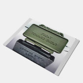 Welkom of niet? deurmat (Schuin)