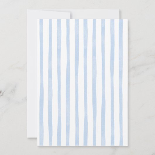 Welkom onze kleine gans kaart (Achterkant)