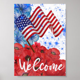 Welkom op 4 juli poster