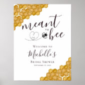 Welkom op de Bruidsfeest van Meant to Bee Poster (Voorkant)