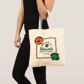 Welkom op de bruiloft van Monstera Leaf Hawaii Tote Bag (Voorkant (product))