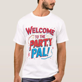 Welkom op de kerstparty t-shirt