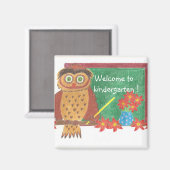 Welkom op de kleuterschool! magneet (Voorkant / Achterkant)