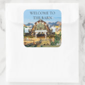 Welkom op de schuur Sticker Herfst/Oogst (Tas)