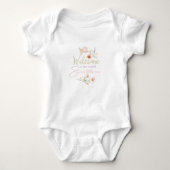 Welkom Op De Wereld Baby Onesie Romper (Voorkant)