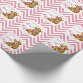 Welkom op de wereld cadeaupapier (Hoek)