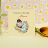 Welkom op de wereld Floral  New Baby