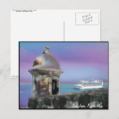 Welkom op het Briefkaart van San Juan (Voorkant / Achterkant)