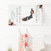 Welkom op het bruiloft van de staat Florida Spandoek (Insitu)