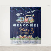 Welkom op het grote feest wandkleed (Voorkant)