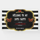 Welkom op mijn 21ste Feest Spandoek (Horizontaal)