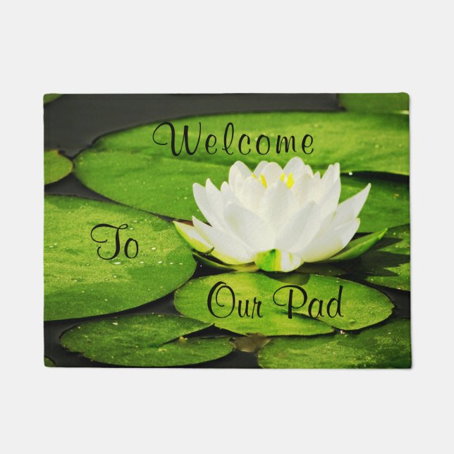 Welkom op ons pad deurmat (Voorkant)