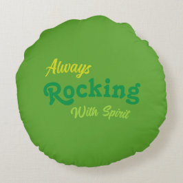 Welkom op onze veranda / Altijd / St Patrick's / Rond Kussen