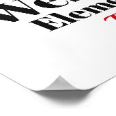 Welkom op school - SRF Poster (Hoek)