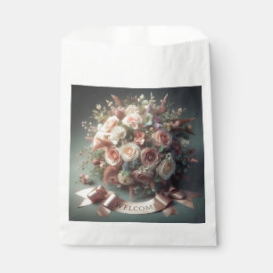 Welkom papieren zak bedankzakje