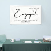 Welkom partij bij service spandoek (Beurs)