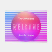 Welkom, persoonlijk winkelcentrum deurmat (Voorkant)