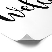 Welkom Poster (Hoek)