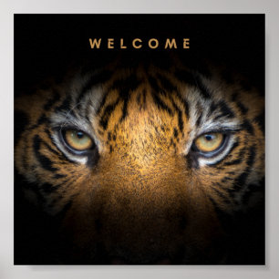 Welkom poster papier