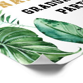 Welkom Poster van de Tropische Leaf Graduation Par (Hoek)
