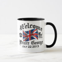 Welkom Prins George 22 juli