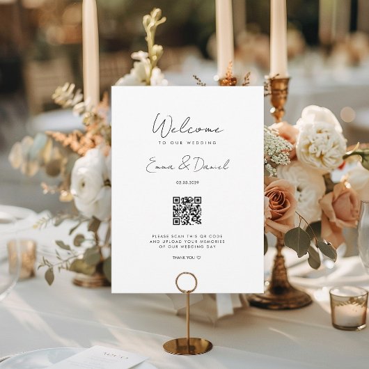 Welkom QR Code Wedding Gallery
