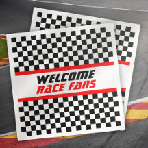 Welkom Race Fans Checkered Flag