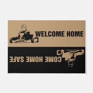 Welkom Race Mat, Custom Man deurmat
