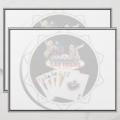 Welkom Sign Black Poker Chip (Voorkant / Achterkant)