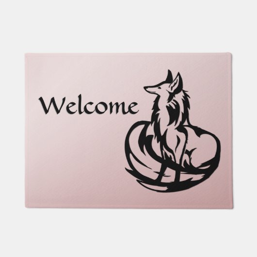 Welkom Sly Fox Deurmat (Voorkant)