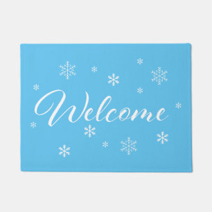 Welkom Snowflakes Deurmat