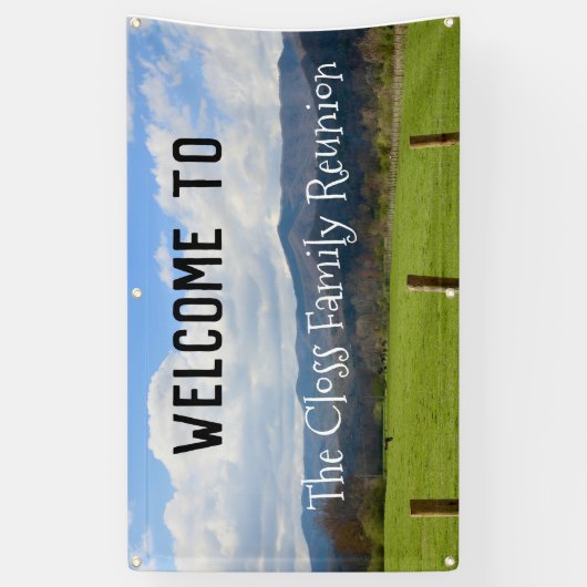 Welkom Spandoek (Verticaal)