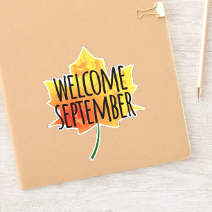 Welkom, Sticker september