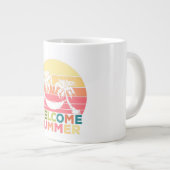 WELKOM SUMMER EXTRA GROTE BEKER (Voorkant rechts)