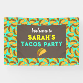 Welkom Taco Birthday Party Spandoek