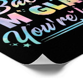 Welkom terug, ik ben blij dat je hier bent, de eer poster (Hoek)