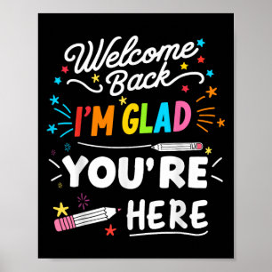 Welkom terug in Blij dat je hier bent Poster