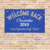 Welkom terug klasgenoten! banner voor aangepaste r