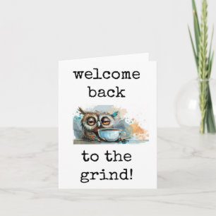 Welkom Terug naar de Grind, Funny Coffee Kaart
