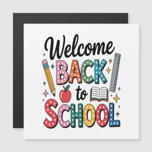 Welkom terug naar school (Voorkant / Achterkant)