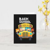 Welkom terug naar school Ik hou van mijn schoolvak Kaart (Gele Bloem)