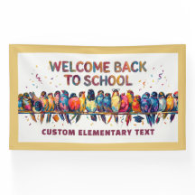 Welkom terug naar school op maat gemaakte klasloka