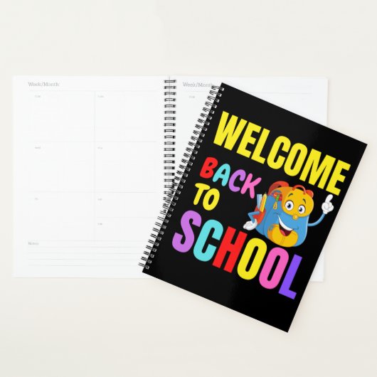 Welkom terug naar school  planner (Display)