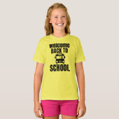 Welkom terug naar school T-Shirt (Voorkant volledig)