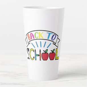 Welkom Terug naar School Teacher Life Latte Mok