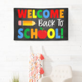 welkom terug naar schoolbanner spandoek (Insitu)
